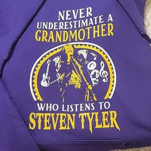 Never Worn New Heavy Duty Hooded Sweatshirt STEVEN TYLER Sz M